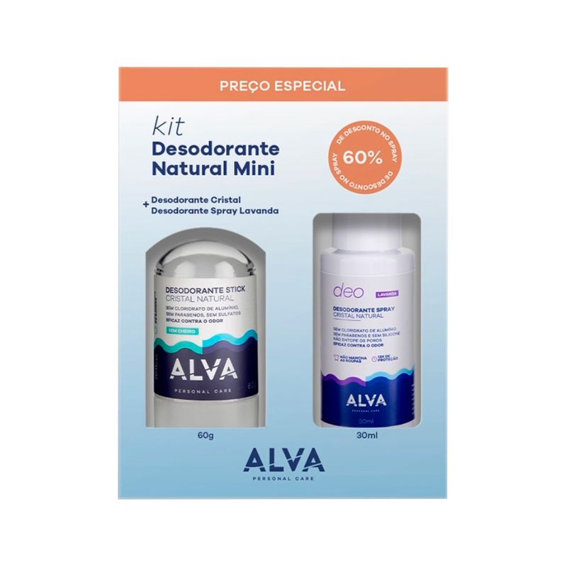 749961 Kit Desodorante Natural Mini Alva Unissex Cristal Stick 60gr + Deo Spray  Lavanda 30ml.jpg